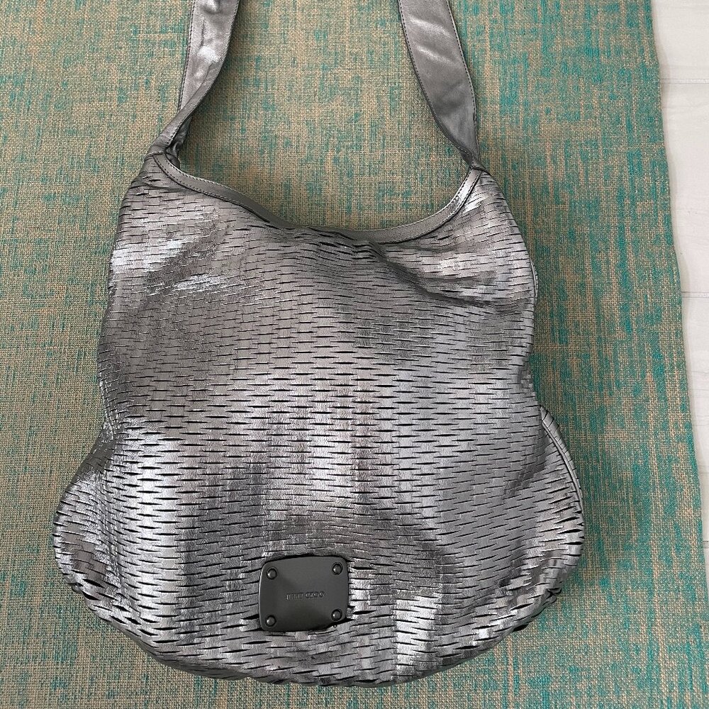 Jimmy Choo Silver Metallic Handbag